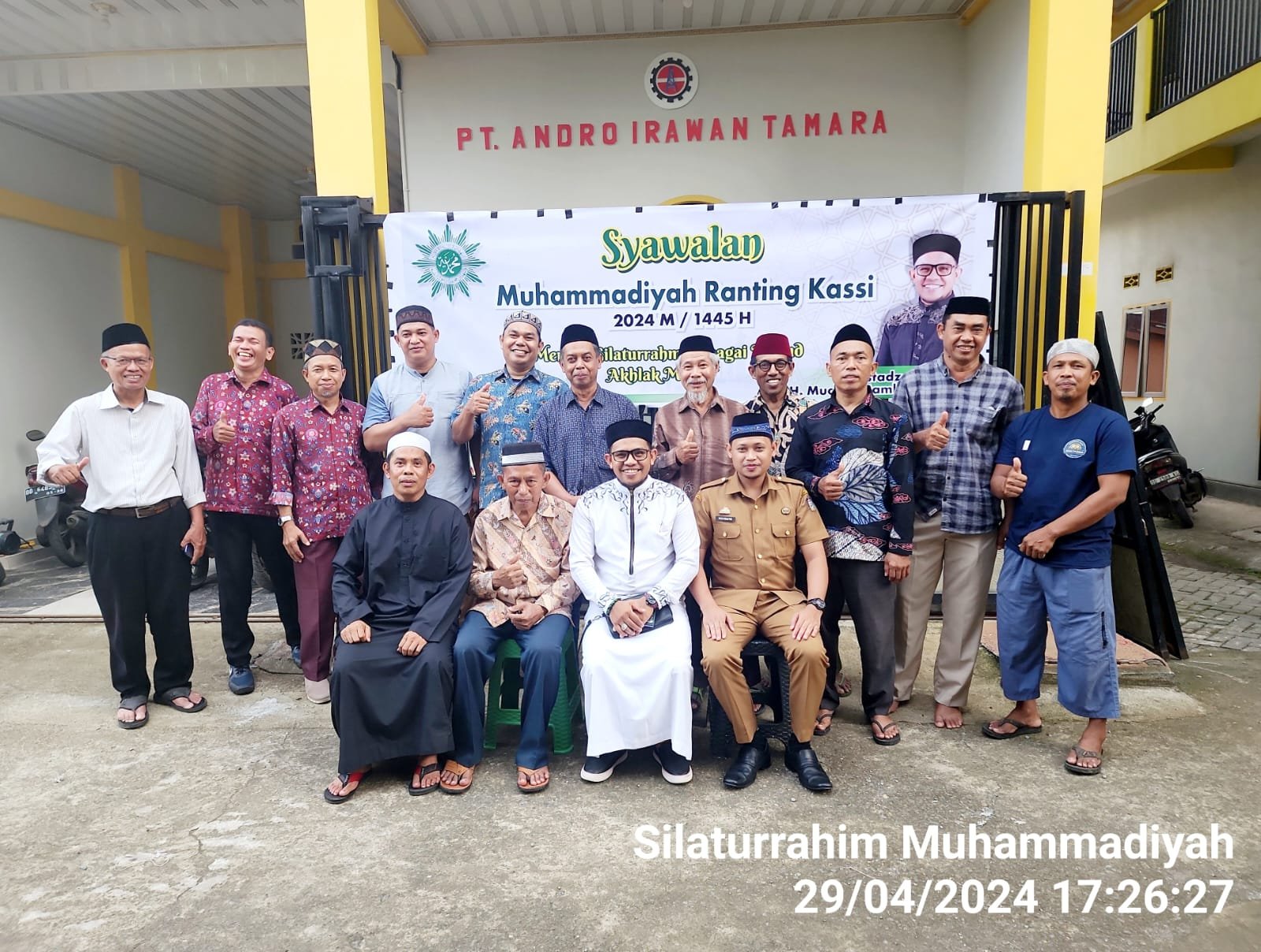 Ranting Muhammadiyah Kassi Cabang Manggala Kota Makassar Gelar Syawalan