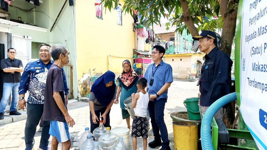 Pelindo Regional 4 Makassar Hadirkan Program Air Bersih untuk Masyarakat di Sekitar Pelabuhan