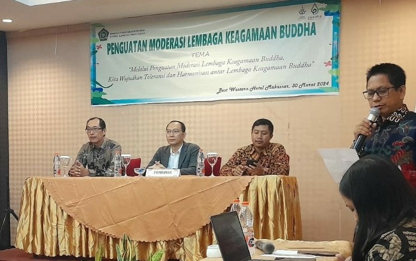 Pembimas Buddha Sulsel Tekankan Pentingnya Penguatan Moderasi Beragama