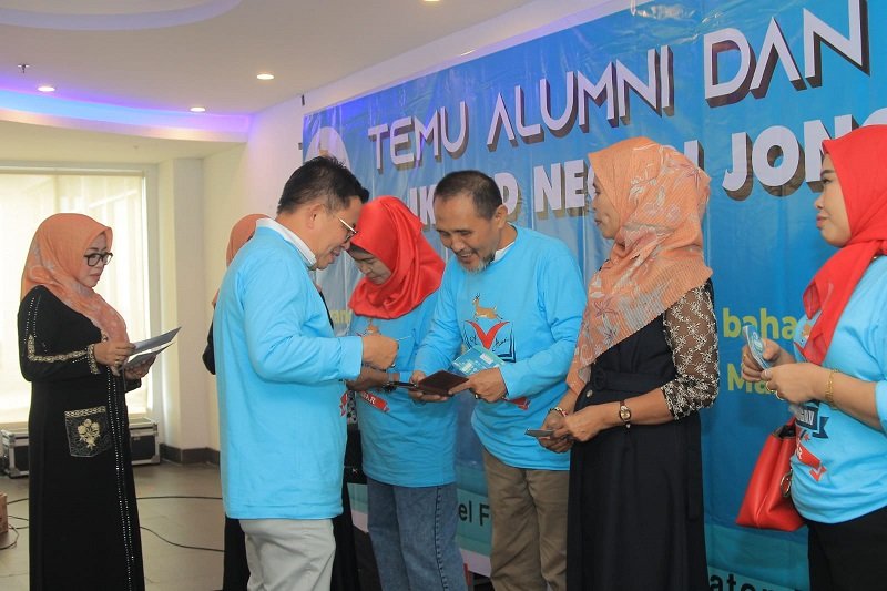 Pererat Persaudaraan, IKA SD Negeri Jongaya Gelar Temu Alumni dan Halalbihalal