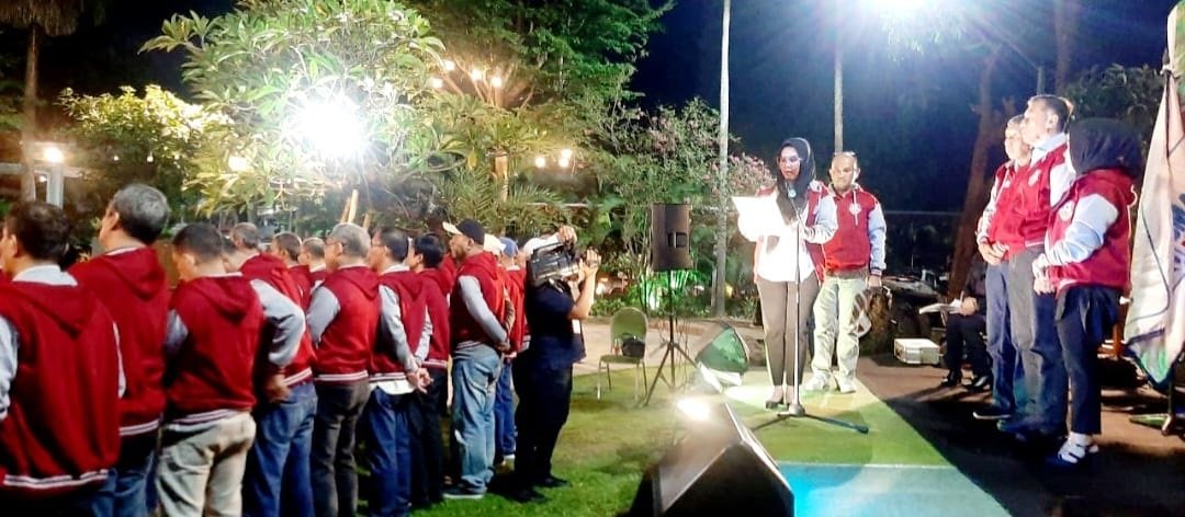 Hadiri Halal Bihalal IKA SMANSA 82, Ketua DPRD Sulsel Lantik Pengurus SMANSA Football Community