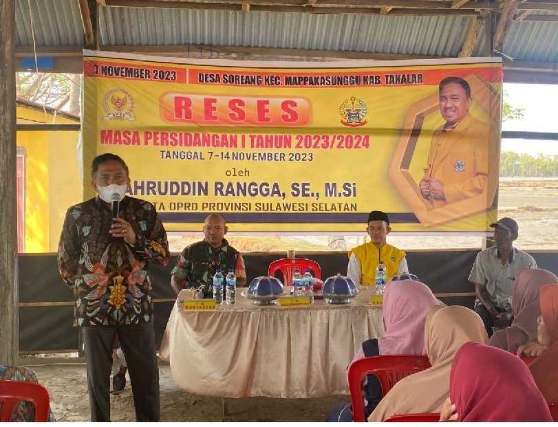 Rangga Reses Di Desa Soreang Takalar Sebagai Titik Pertama