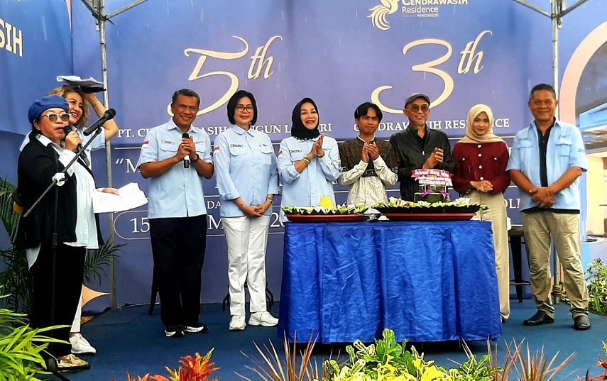 Genap Usia 5 Tahun PT Cendrawasih Bangun Lestari dan 3 Tahun Cendrawasih Residence Dirayakan dengan Penuh Kemeriahan