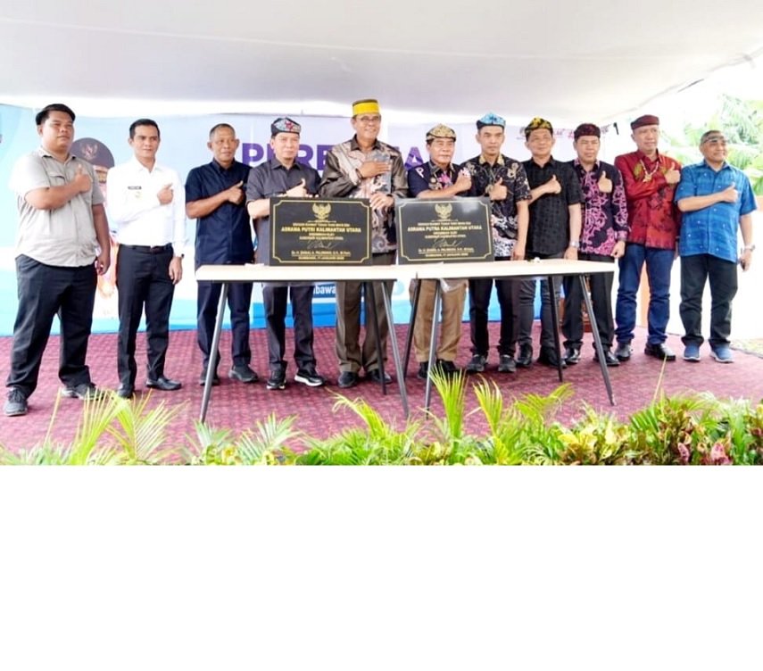 Gubernur Zainal Paliwang Resmikan Gedung Asrama Mahasiswa Kaltara di Nusa Tenggara Barat