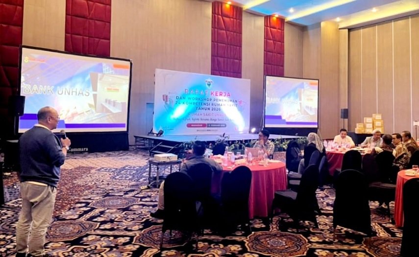 Dalam Rapat Kerja RS Unhas 2026, Bank Unhas Resmi Meluncurkan Program "Kredit Pendidikan"