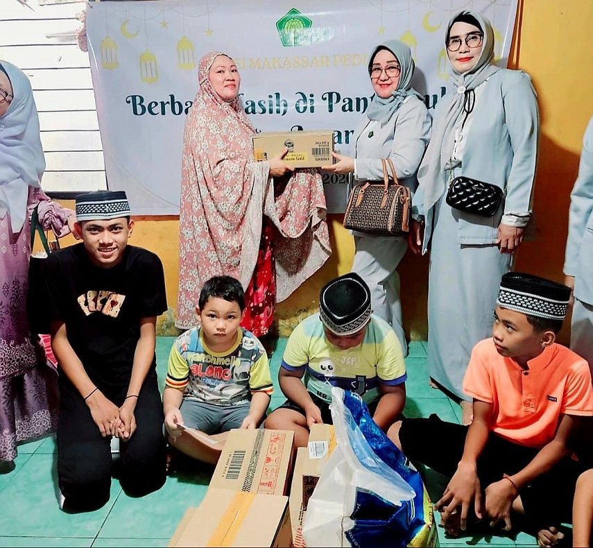 Wujud Kepedulian Nyata, PIISEI Cabang Makassar Sambangi Panti Asuhan Putra Amanah