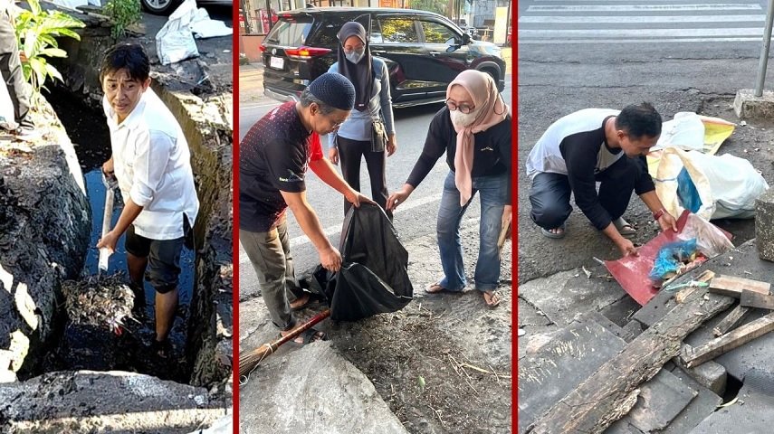 Kunjung Mae Bersolek: Sinergi Tanpa Tepi Garda Terdepan Kelurahan dalam Balutan GNI ASRI