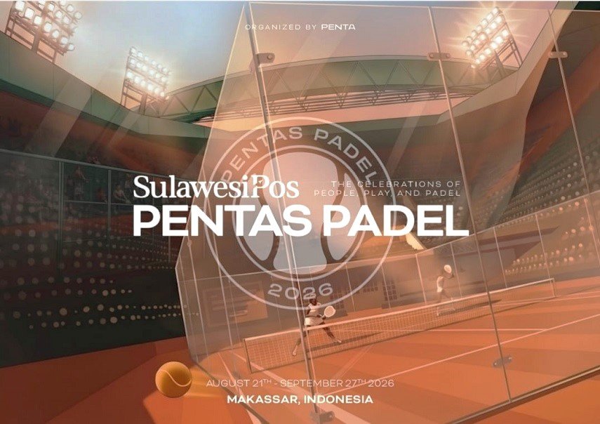 Pentas Padel SulawesiPos 2026 Siap Panaskan Makassar, 16 Tim Berebut Hadiah Rp100 Juta