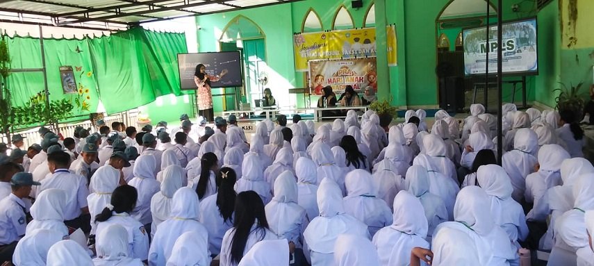 Sahabat Saksi Korban dan DP3A Sulsel Bekali Siswa Baru SMAN 19 Makassar Lawan Bullying dan Kekerasan Seksual di MPLS 2026