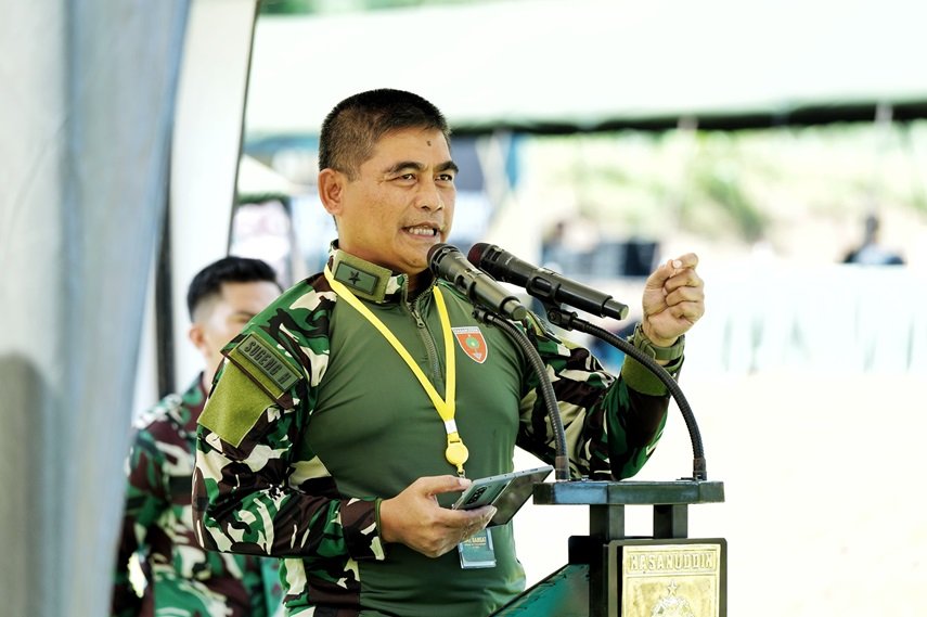 Kasdam Tutup AKS Kodam XIV/Hasanuddin, Perwira Dituntut Kreatif dan Bekerja dengan Hati