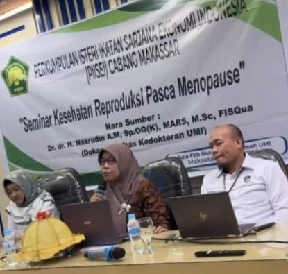 PIISEI Cabang Makassar Adakan Kegiatan Seminar Kesehatan Reproduksi Pasca Menopause