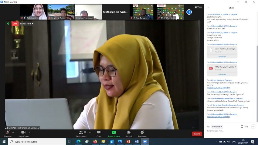 Prodi Pemerintahan Unismuh Jadi Percontohan Implementasi Merdeka Belajar-Kampus Merdeka se-Indonesia