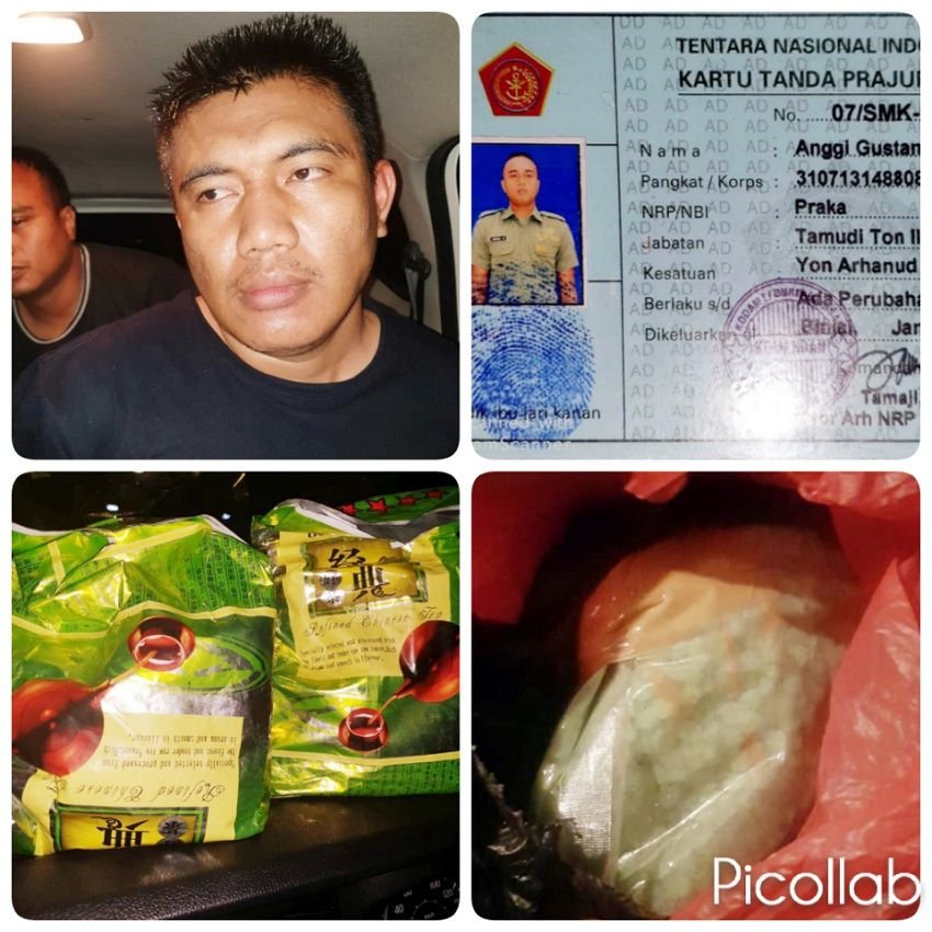 Bawa 2 Kg Sabu dan 10.000 Butir Ekstasi, Dua Oknum TNI Dibekuk Tim Satgas Ditnarkoba Bareskrim Mabes Polri