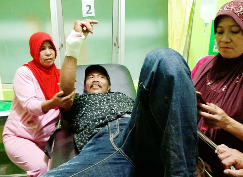 Aniaya Pakai Parang, Pelaku Diamankan di Mapolsek Sinjai Barat