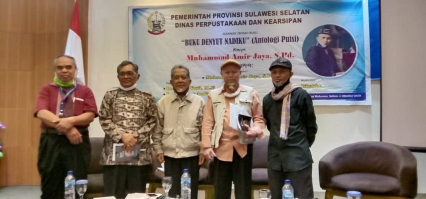Dinas Perpustakaan dan Kearsipan Sulsel Gelar Bedah Buku Sastra "Denyut Nadiku"