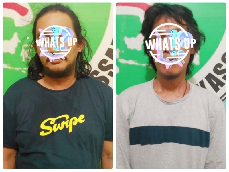 Satnarkoba Polres Pelabuhan Makassar Berhasil Bekuk Dua Pelaku Penyalahgunaan Narkotika