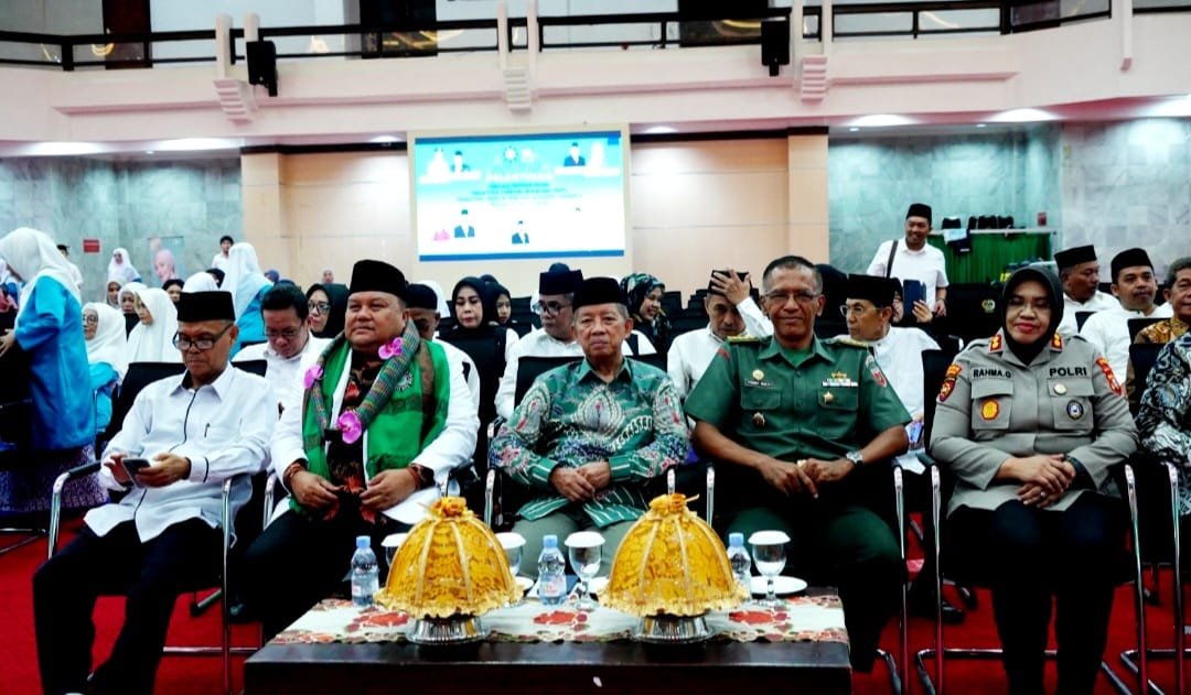 Kabintaljarahdam Wakili Pangdam XIV/Hsn Hadiri Pelantikan Pengurus PD PERTI dan PERWATI Sulsel
