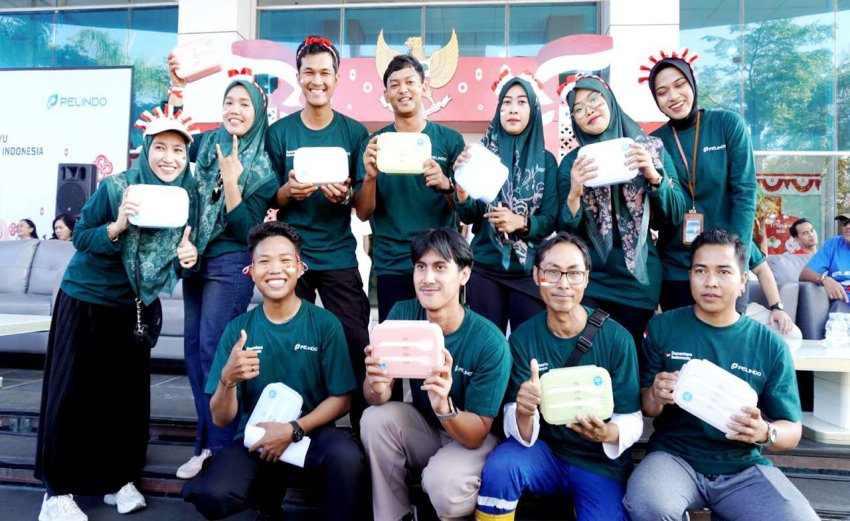 Meriahkan HUT ke-81 RI, Pelindo Group Wilayah Makassar Hadirkan Bazar UMKM dan Fun Games