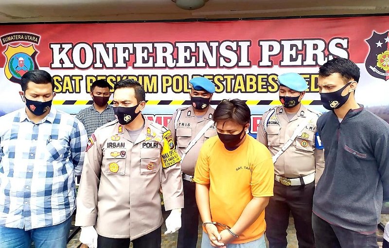 Unit Jatanras Satreskrim Polrestabes Medan Tembak Mati Seorang Anggota Komplotan Begal Sadis