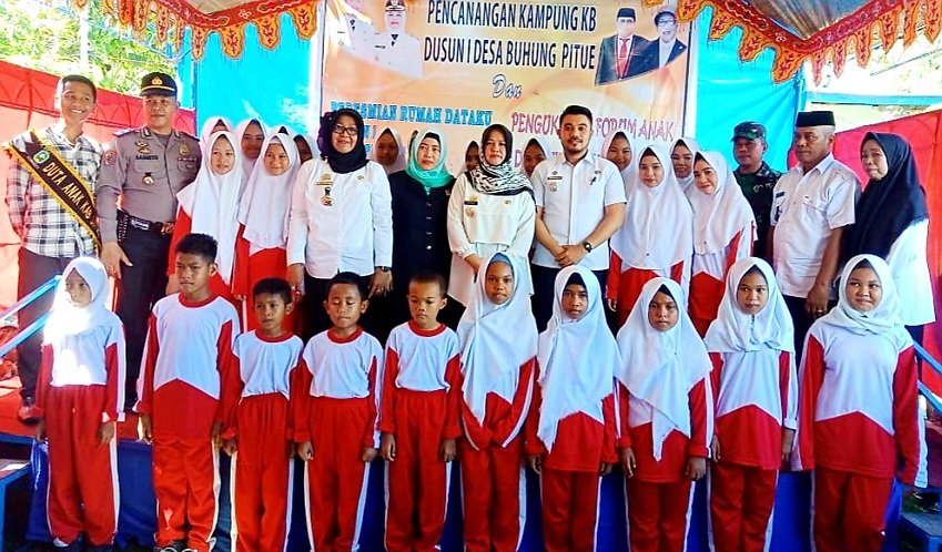 Wakil Bupati Resmikan Rumah Dataku di Dua Desa di Pulau IX