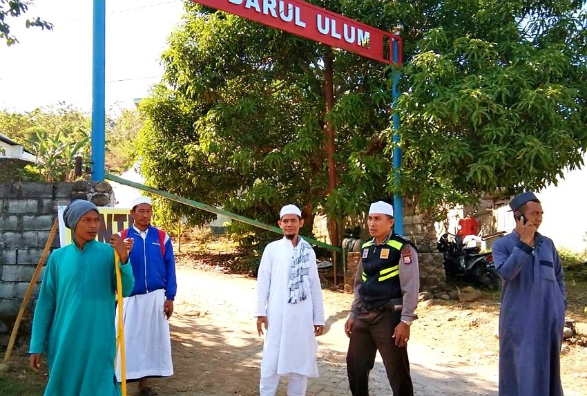 Puluhan Personil Polres Gowa Amankan Tablik Akbar di Ponpes Darul Ulum Pakatto