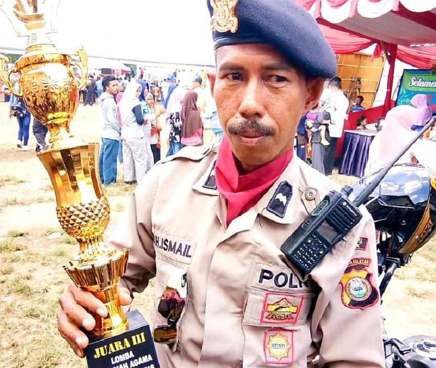Binmas Polsek Somba Opu Raih Juara Ketiga Lomba Ceramah Tingkat Polres Gowa