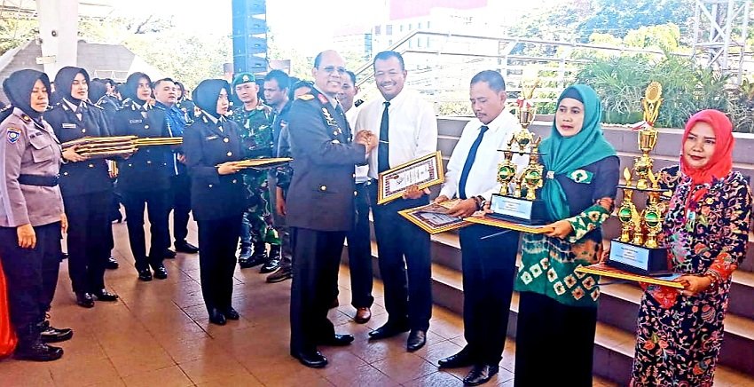 Polsek Barombong Gowa Meraih Juara Kedua Lomba Deteksi Dini Tingkat Polda Sulsel
