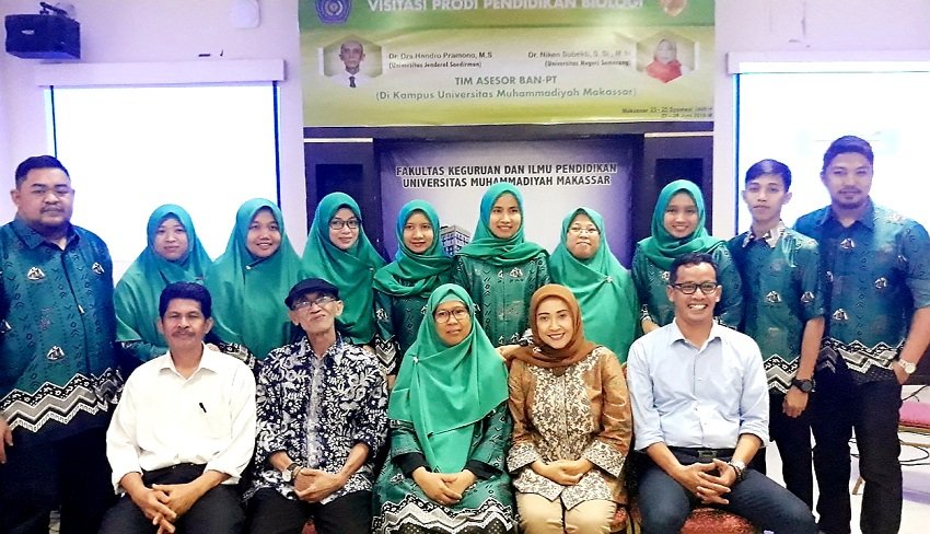 Prodi Pendidikan Biologi FKIP Unismuh Makassar Raih Akreditasi B dari BAN PT