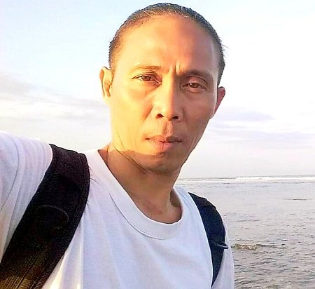 Koreografer Ridwan Aco.