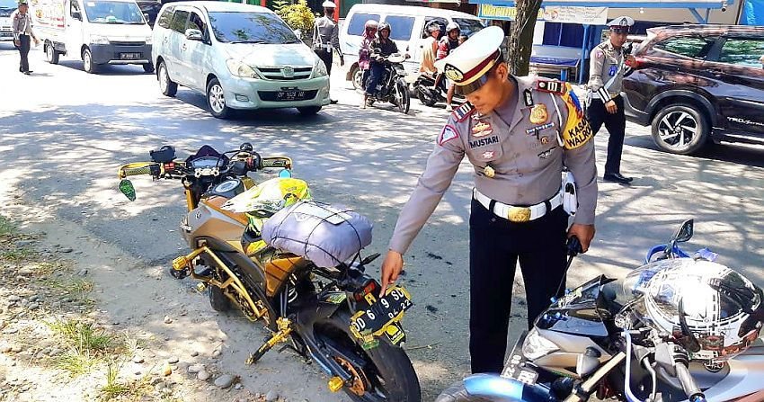 Warga Belum Disiplin Berkendara, Ratusan Kendaraan Terjaring Operasi Patuh di Lutra