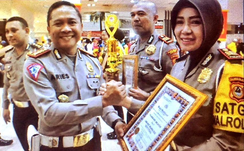 Raih Juara II Lomba MRSF 2019, Polres Selayar Terima Penghargaan dari Dirlantas Polda Sulsel