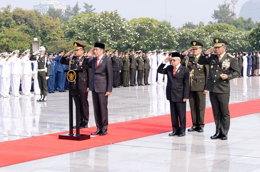 Presiden Pimpin Peringatan Hari Pahlawan Tahun 2019 di TMP Kalibata