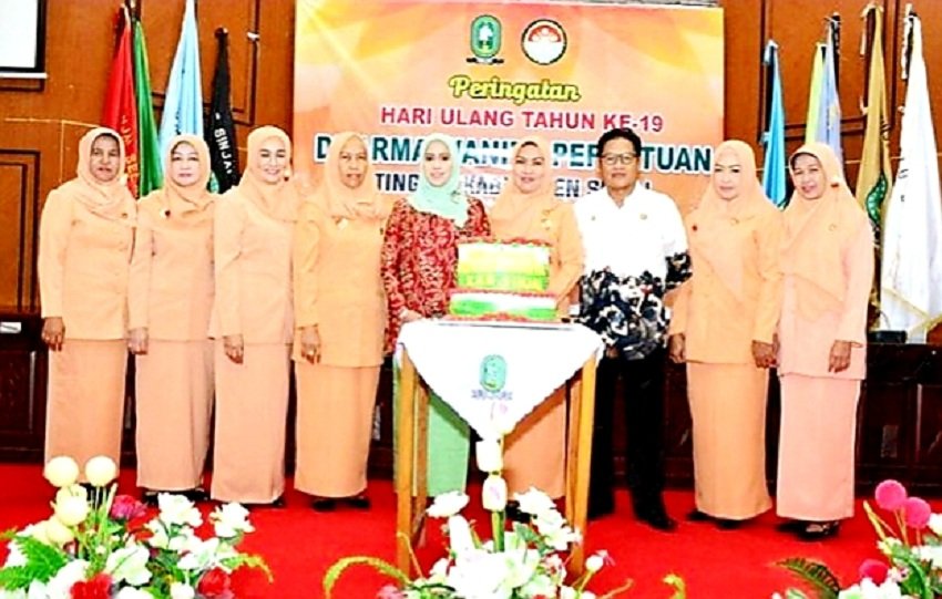 Sekda Kabupaten Sinjai Hadiri Peringatan HUT ke-19 DWP Tingkat Kabupaten Sinjai