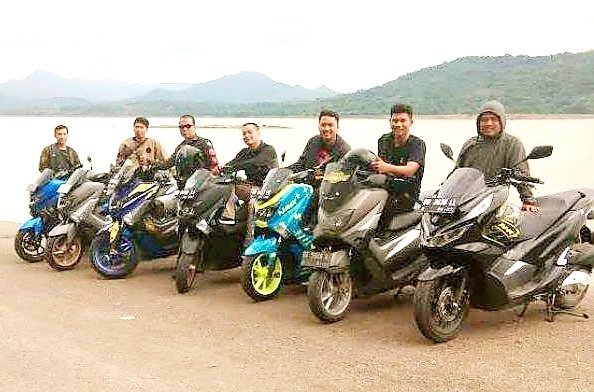 Komunitas Motor US59 Bikers Touring ke Bili-bili