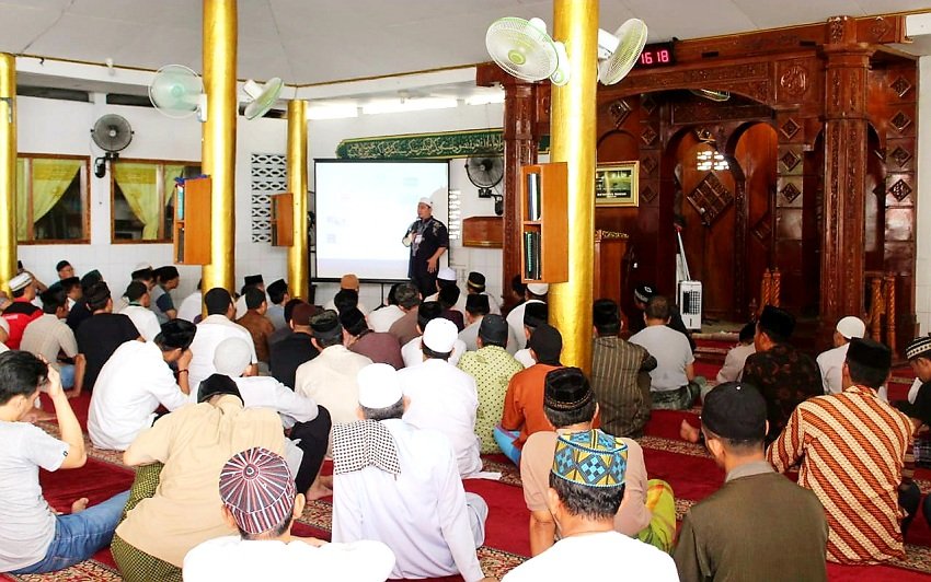 Warga Binaan Lapas Kelas I Makassar Ikuti Seminar Kehidupan Dari PPMI