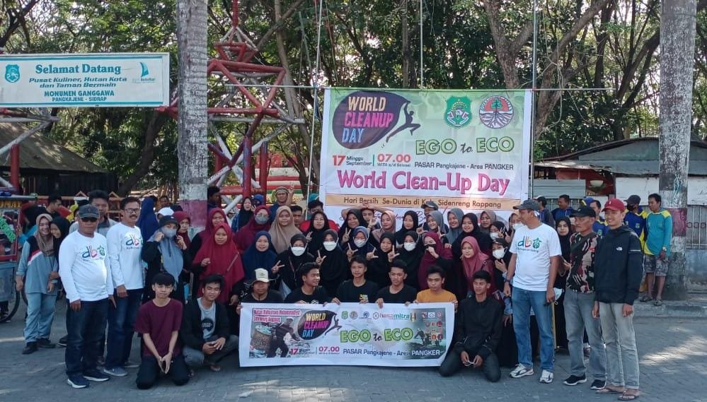 Puncak World Cleanup Day di Sidrap, Partispasi Masyarakat Untuk Lingkungan Bersih
