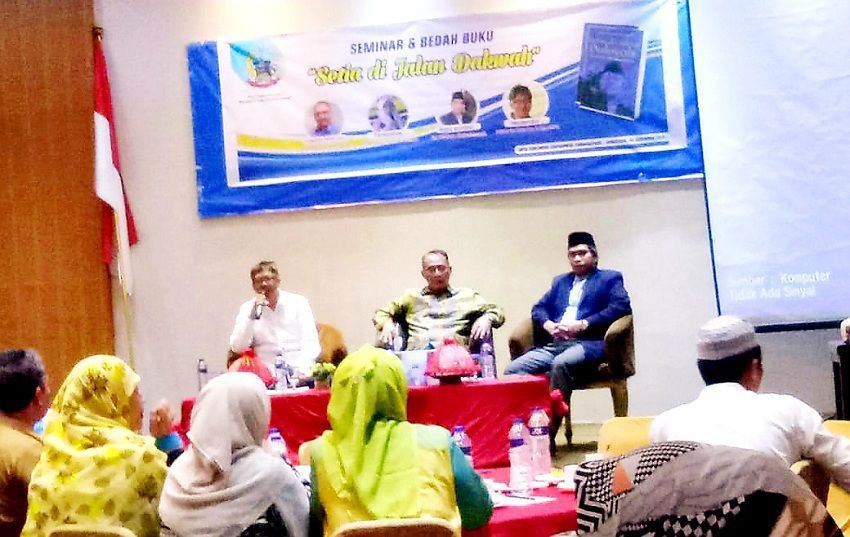 Dinas Perpustakaan Sulsel Gelar Bedah Buku 'Setia di Jalan Dakwah'