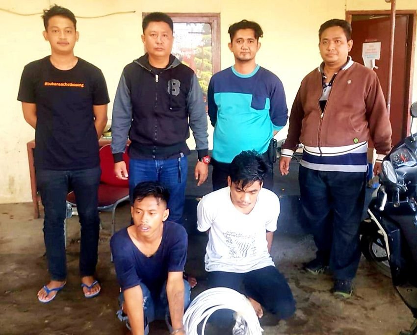 Pelaku Pencurian Kabel di Rumah Warga Berhasil Diciduk Personil Unit Resmob Panakukkang