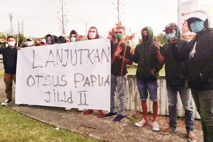 Mahasiswa Papua Yogyakarta Mendukung Otsus Jilid II