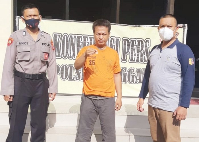Sedang Konsumsi Sabu di Gubuk Kosong, Warga Jln TB Simatupang Medan Dibekuk Unit Reskrim Polsek Sunggal